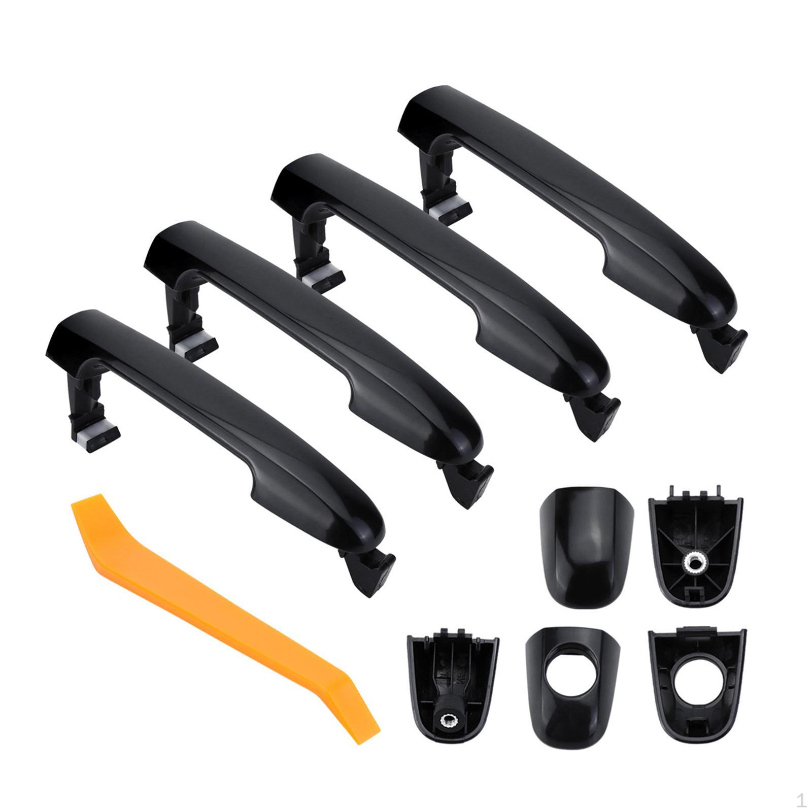 

4 шт. 826513K000 Внешние дверные ручки передние левые правые и задние водонепроницаемые напрямую with Plate