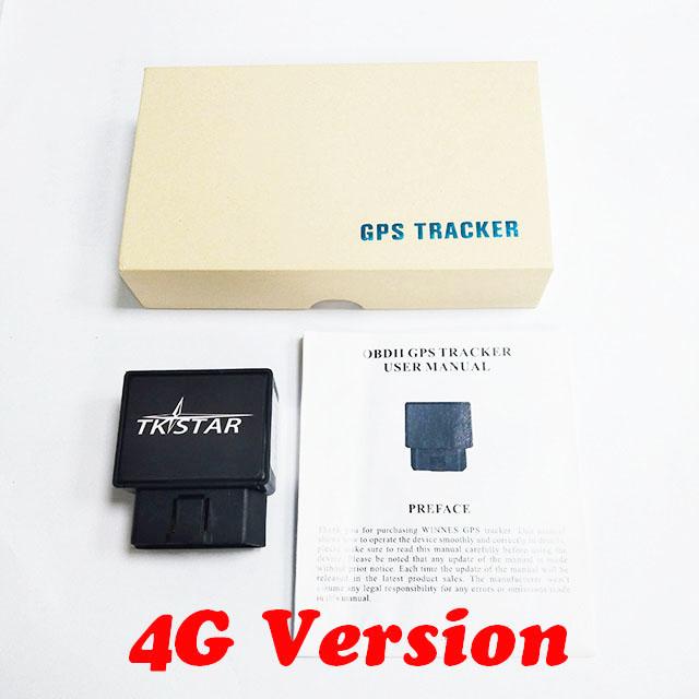 TK816 TKSTAR OBD GPS Tracker 2G 4G Car Vehicle Tracking Device GPRS Locator Real-time Positioning Historical Track Free Web APP