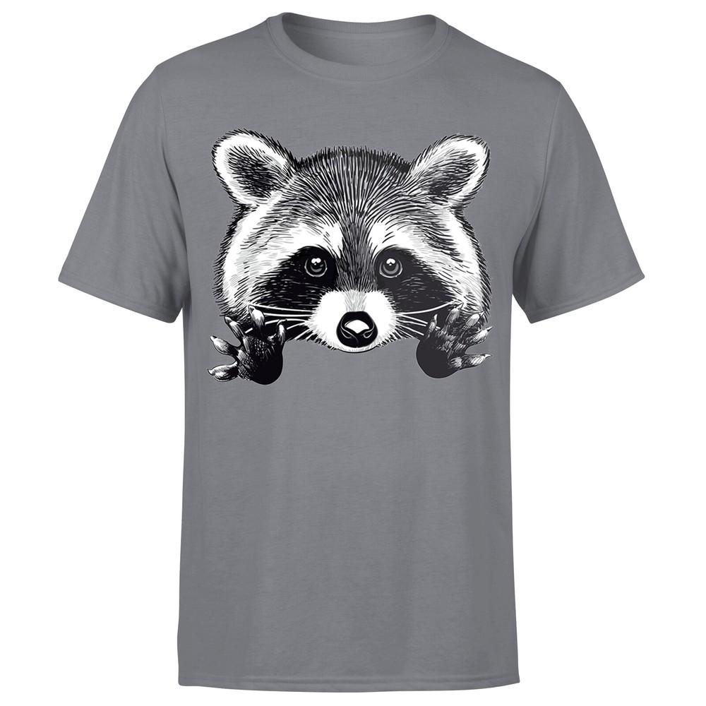 Little Raccoon Buddy Unisexs T Shirt Funny Graphic Animal Lovers UnisexP1OrA