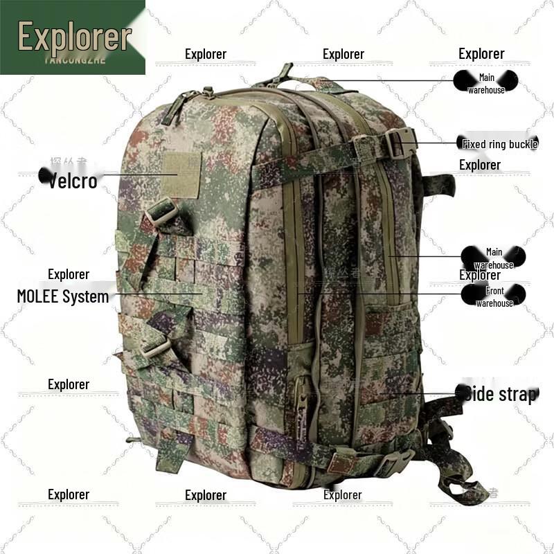 Tancongzhe Outdoor Tactical Camouflage Backpack
