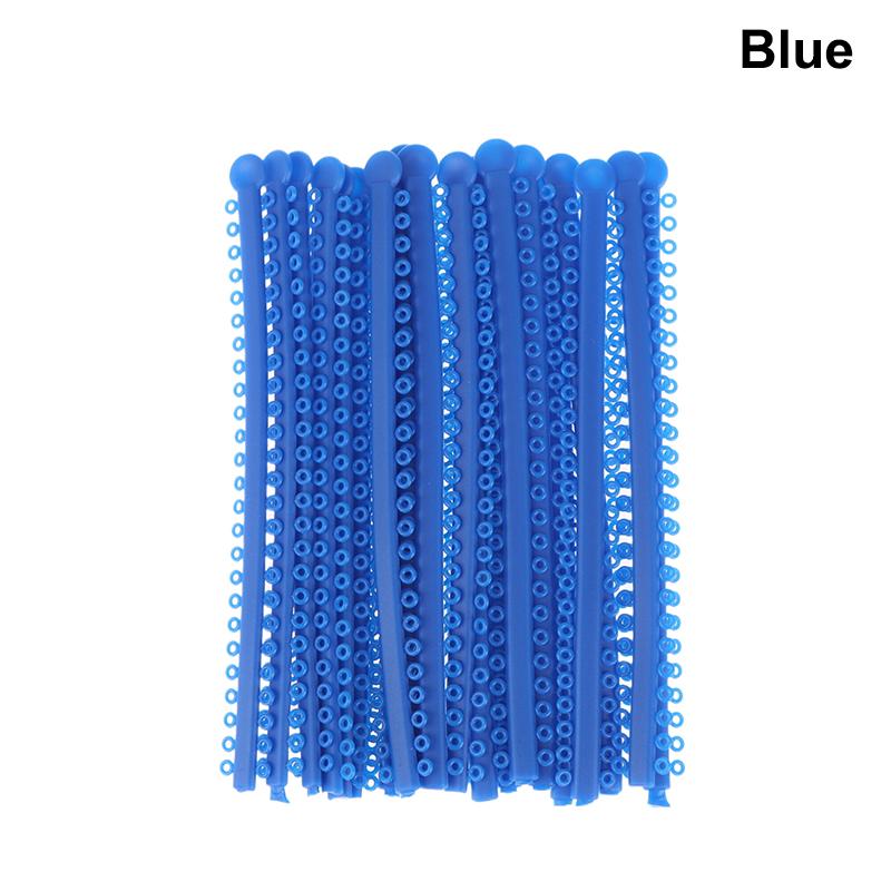 20 Sticks Dental Orthodontic Elastic Ligature Ties Colorful Bands For Brackets Braces Orthodontics Treatment