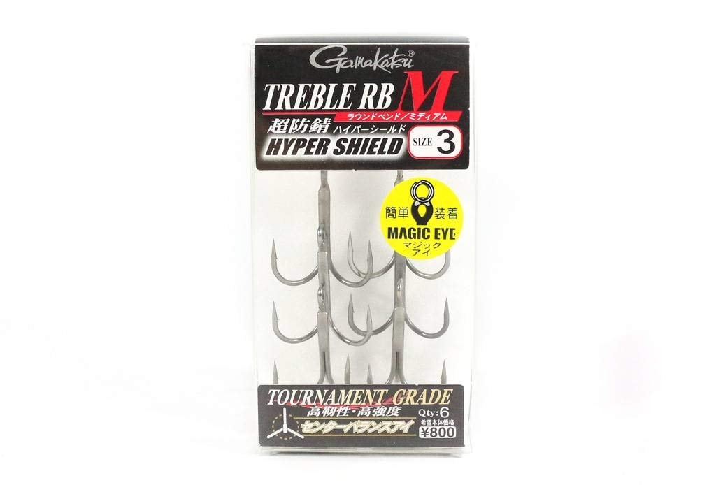 Gamakatsu Treble Hook Rose Treble RB-M #3 #3