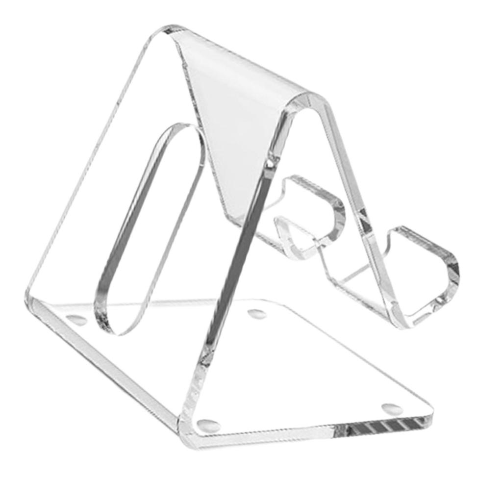Acrylic Mobile Phone Display Stand Transparent Shelf Stable Practical Portable Holder Creative
