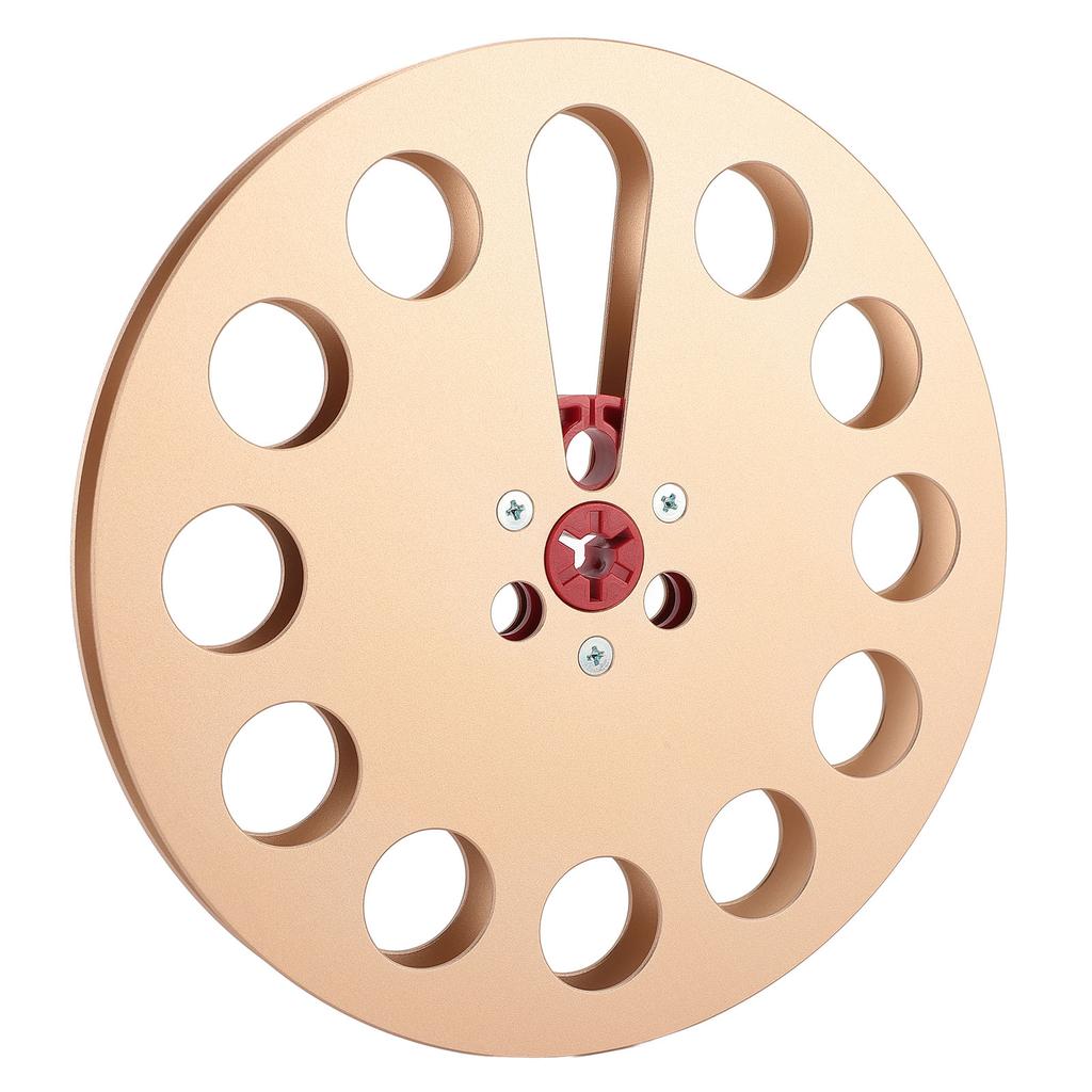 14 7 Inch Empty Tape Reel Aluminum Alloy Universal Open Reel Sound Tape Empty Disc for ReVox