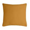 Coussin polyester uni 40 x 40 cm Pop color curry