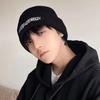 Male Embroidered Beanies Hats Winter Autumn Skullcap Women Warm Letter Embroidery Pattern Knitted Hat Adult Soft Unisex Caps