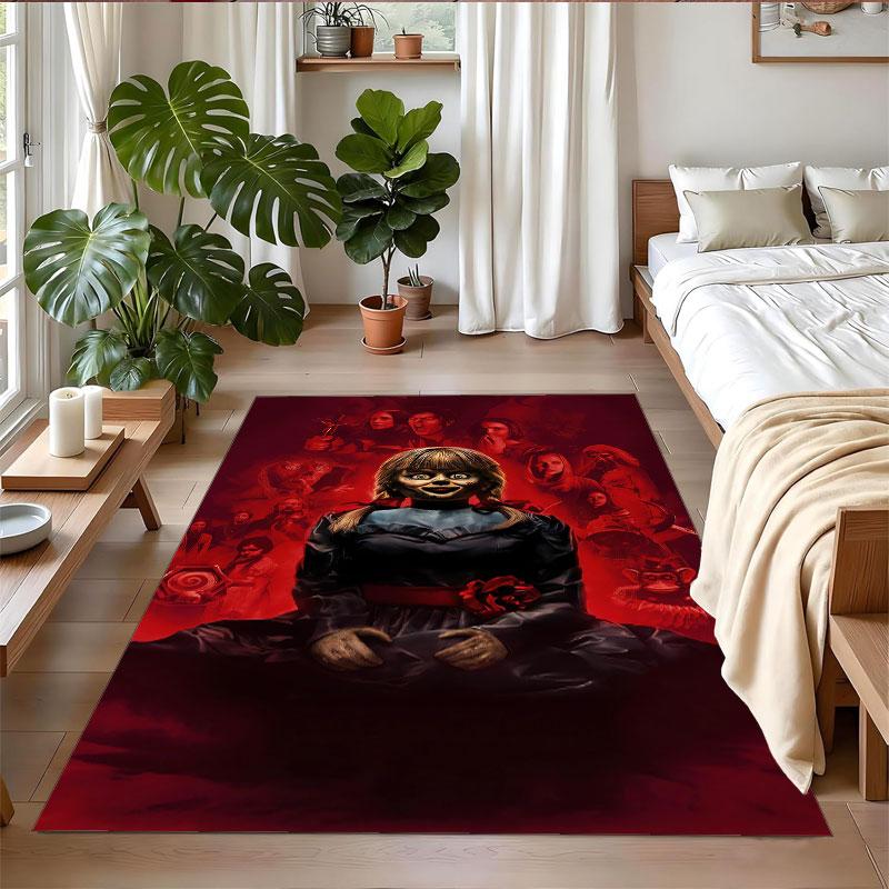 Crystal Velvet Rug Soft Non Slip Indoor Floor Mat Home DecorThe Conjuring Annabelle
