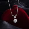 1 carat moissanite 6.5mm (with gra certificate and black card)