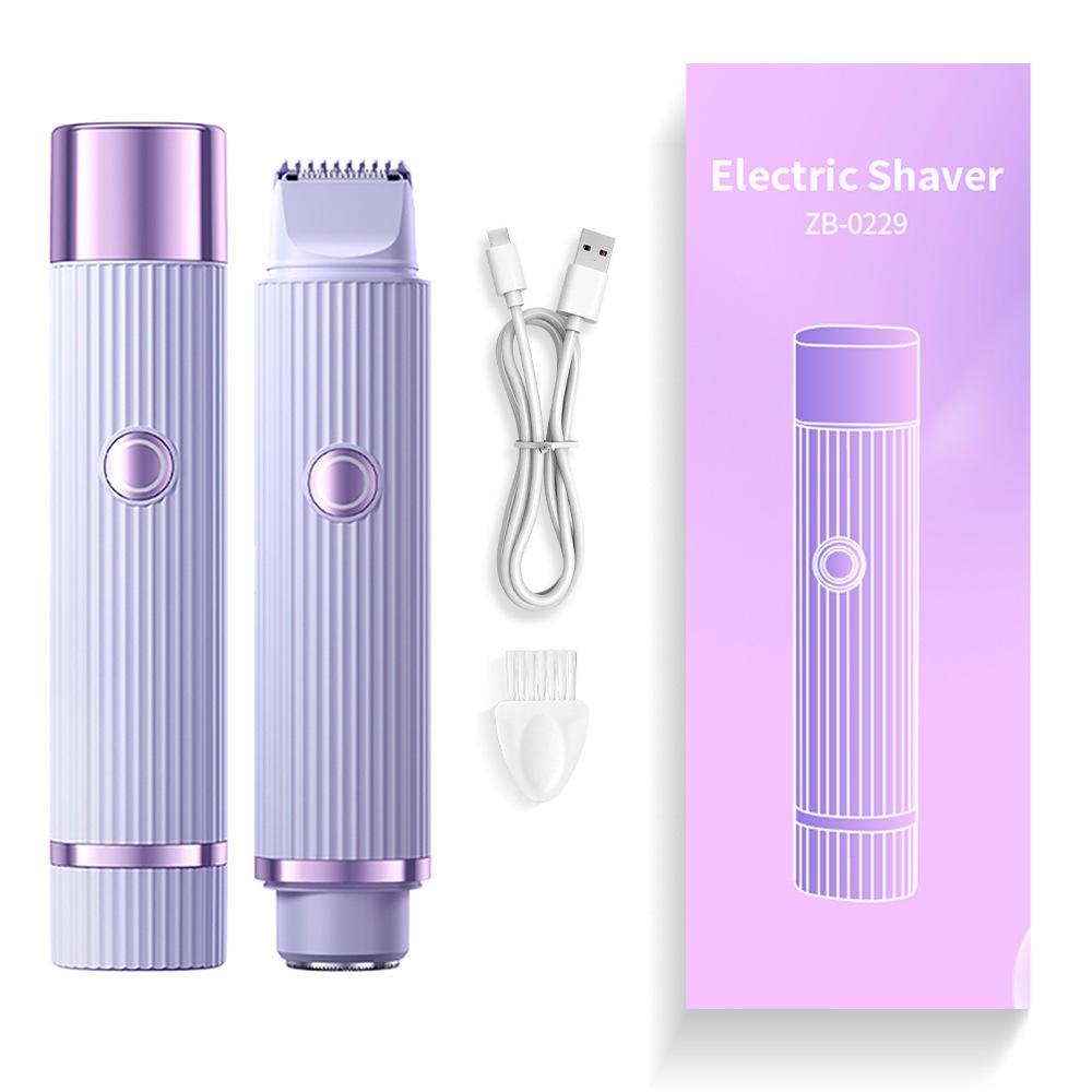 Private Parts Shaver Electric Shaving Knife Men and Women Private Pubic Hair Underarm Hair Girls Hair Removal Machine Trimmer