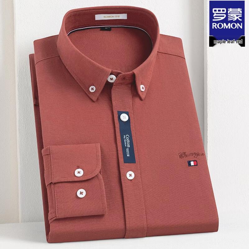 

ROMON Men s Premium Oxford Button-Down Shirt XL
