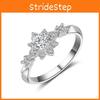 Womens Fashion Sweet Goldplated Elegant Crystal Rhinestone Ring Wedding