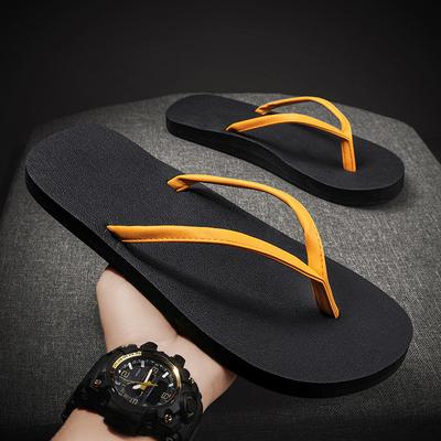 Vietnamese Flip-flops Men's Pinch Leather Surface Foreign Trade Extra Large Size 50 Size Simple Couple Slippers