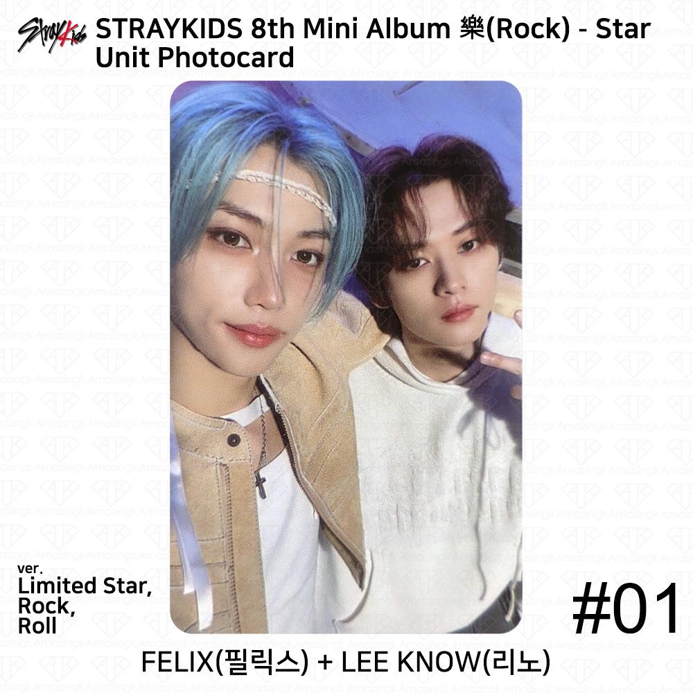 Stray Kids - Rock Star 8° Mini Album (Limited Star Ver.) - Con Fotolibro E Photocard - JYP Gift