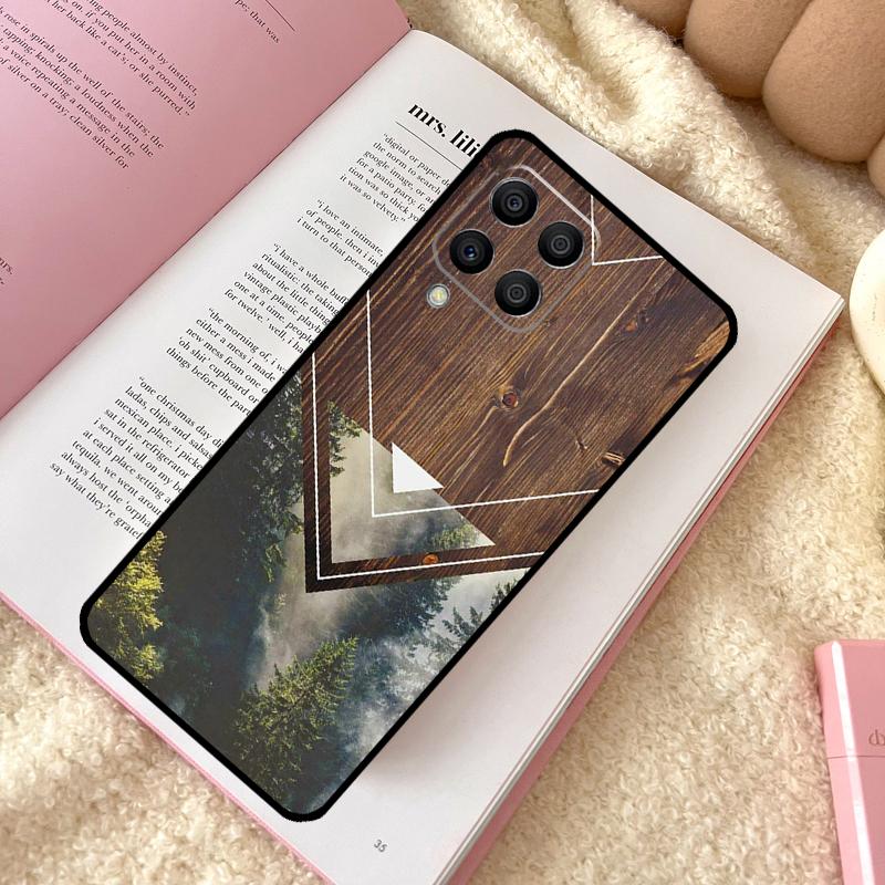 Wood Nature Pattern Case For Samsung Galaxy M12 M14 M11 M13 M15 M06 M16 M36 M56 M31 M53 M32 M52 M35 M55 M34 M54