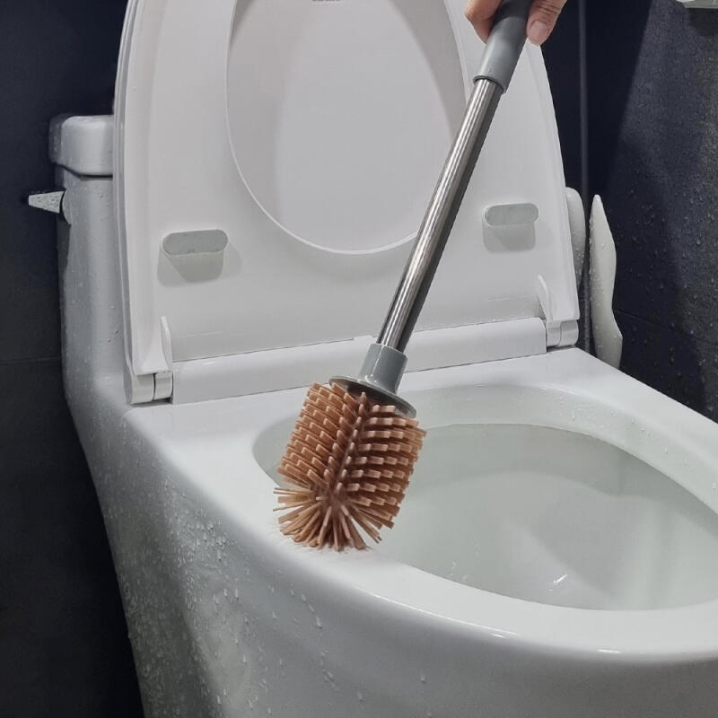 Domestic silicone Cleanpick toilet bowl cleaning brush Cleanpick Gray