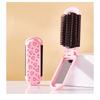 Coolkiss - Heart / Butterfly Plastic Foldable Portable Hair Brush with Mirror