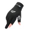 New Ice Silk Gloves, Two Fingers, Breathable, Sweat-absorbing, Light, Driving, Cycling, Sports, Sun Protection, Fishing Gloves, Men and Women