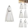 Stupendo Set Costume Cosplay di Gandalf per Halloween con Mantello e Tuniche Unisex