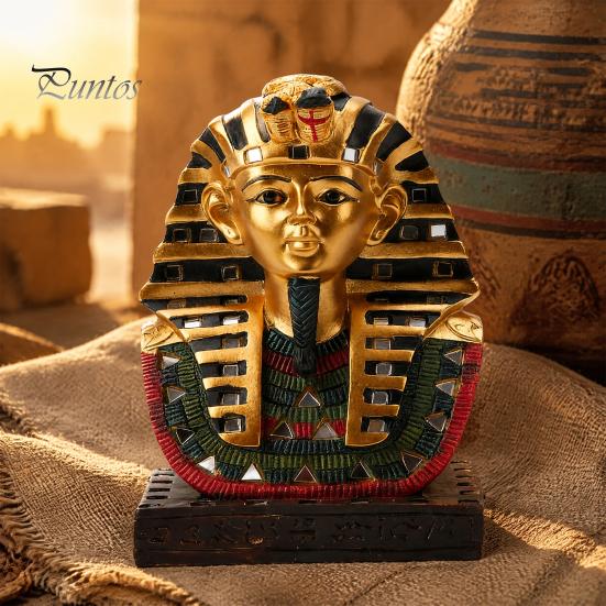 Decoratieve Beelden voor Entree Egyptische Sfinx Beeld Hars Ornament, Retro Oude Figurine, Klassiek Artistieke Sfeer Decoratie Stuk Beeldhouwwerk,