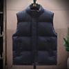 Autumn and Winter Warm Men's Vest Thickened Loose Casual Jacket Men's Solid Color Simple Men's Vest
