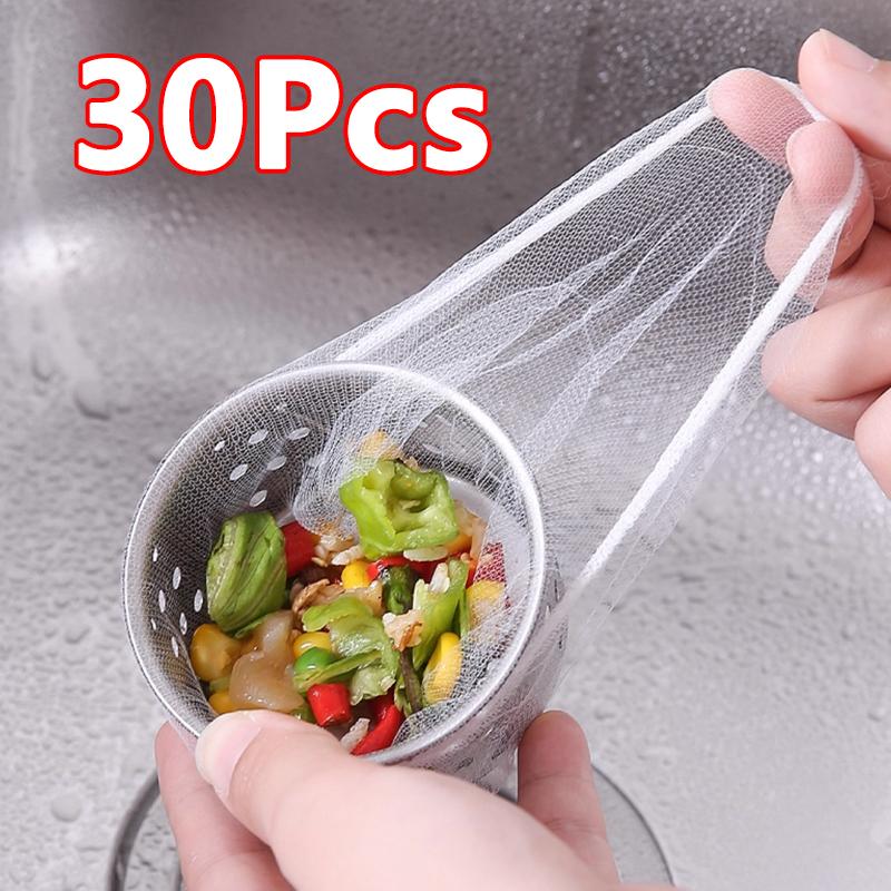 

Disposable Kitchen Sink Filter Mesh Sewer Garbage Filter Meal Residue Pool Mesh Bag Drainage Screen Sink Garbage Net