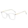 Fashion Photochromic Glasses Anti Blue Light Vintage Square Frame Color Change Sunglasses UV400 for Women Men