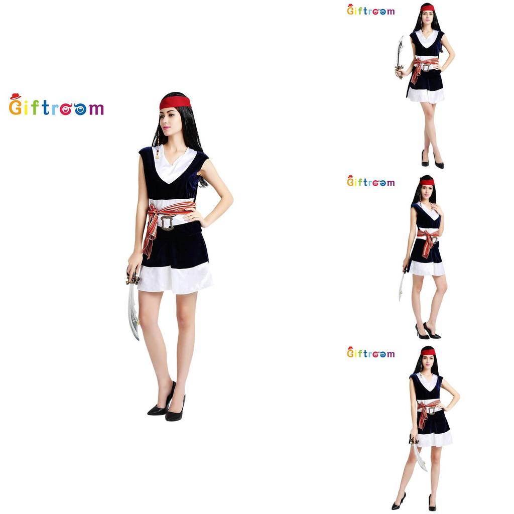 Fashionable Blue Pirate Skirt For Women Perfect For Vintage Costume Parties Celebrations And