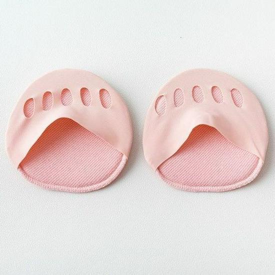 Forefoot Pads for High Heels - Summer Thin, Cut-to-Fit Sponge Socks, Sweat-Absorbent & Breathable