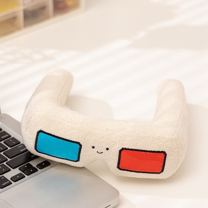 Movie Time Simulation Coke Film Popcorn Plush Toy Coke Cinema Commemorative Gifts Throwing Dolls