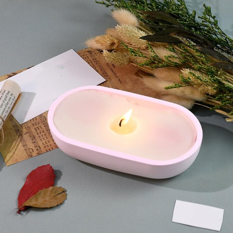 Candle Jars and Storage Pots Mold Multiuse Silicone Candle Pots Mold for Homemade Vase and Candle Holder Container