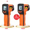 T600T600A Laser Temperature Gun Infrared Thermometer Sensor Handheld Non-contact IR LCD Industrial Pyrometer Digital 600 °C