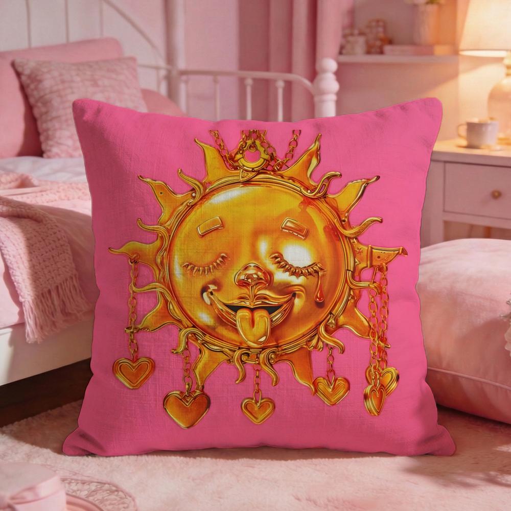 AAnna PPepe Singer Cushion Cover Premium Comfort Reversible Pillow Cove Two In One Design For Any Room Car Interior