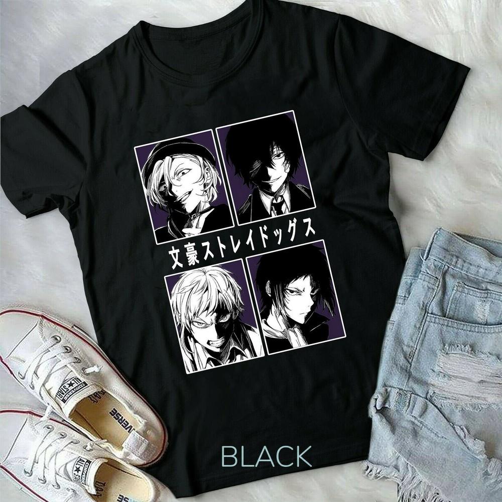 

Dazai Shirt,Bungou Stray Dogs,Anime, Gift,Anime Streetwear,Man ga UNISEX T-shirt M