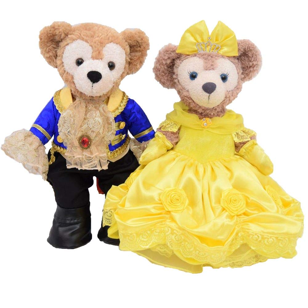 Teddy Bear Mail Order Alice ShellieMay Costume Beauty and the Beast Belle Small Size Dress-Up (No Body) (Yellow Bell)
