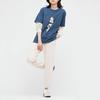 Uniqlo X Peanuts Cartoon T-Shirt Unisex T-Shirts Royal-Blue 452505-65