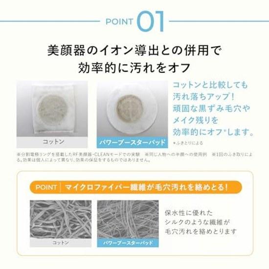 Yaman Facial Device Compatible Toner Pads Power Booster 15 Sheets Pore Clean YTJ0023