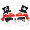 Handmade Plastic Colorful Christmas Glasses Perfect For Kids Featuring Cheerful Santa And Designs Reindeer