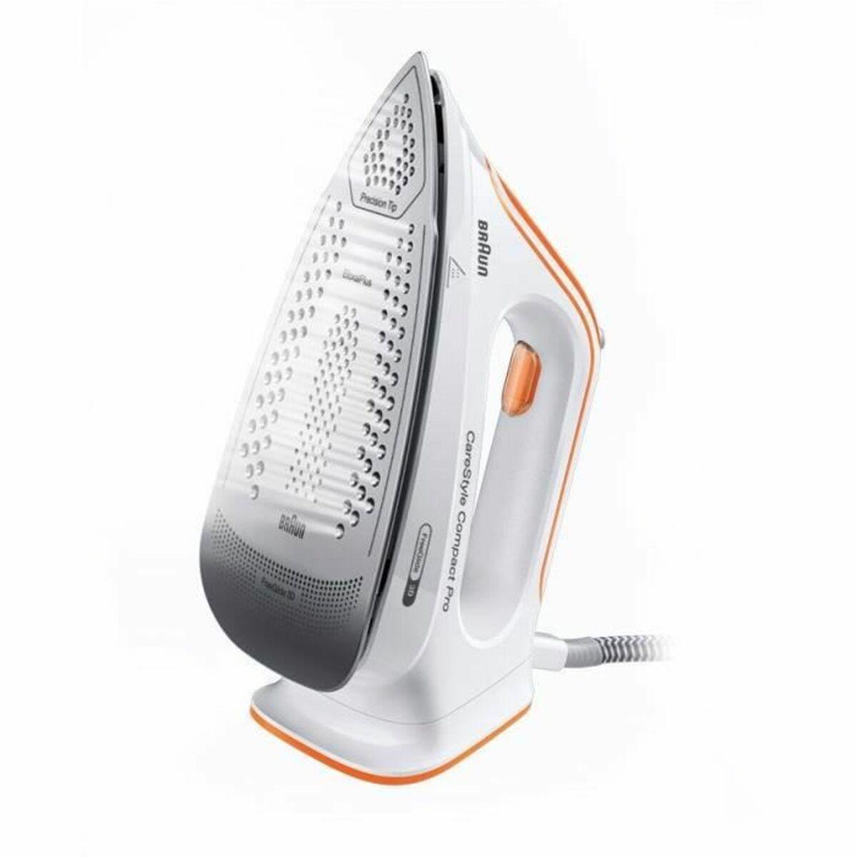 Braun CareStyle Compact Pro Dampfbügelstation IS 2561 Weiß/Orange IS2561WH - Bild 3