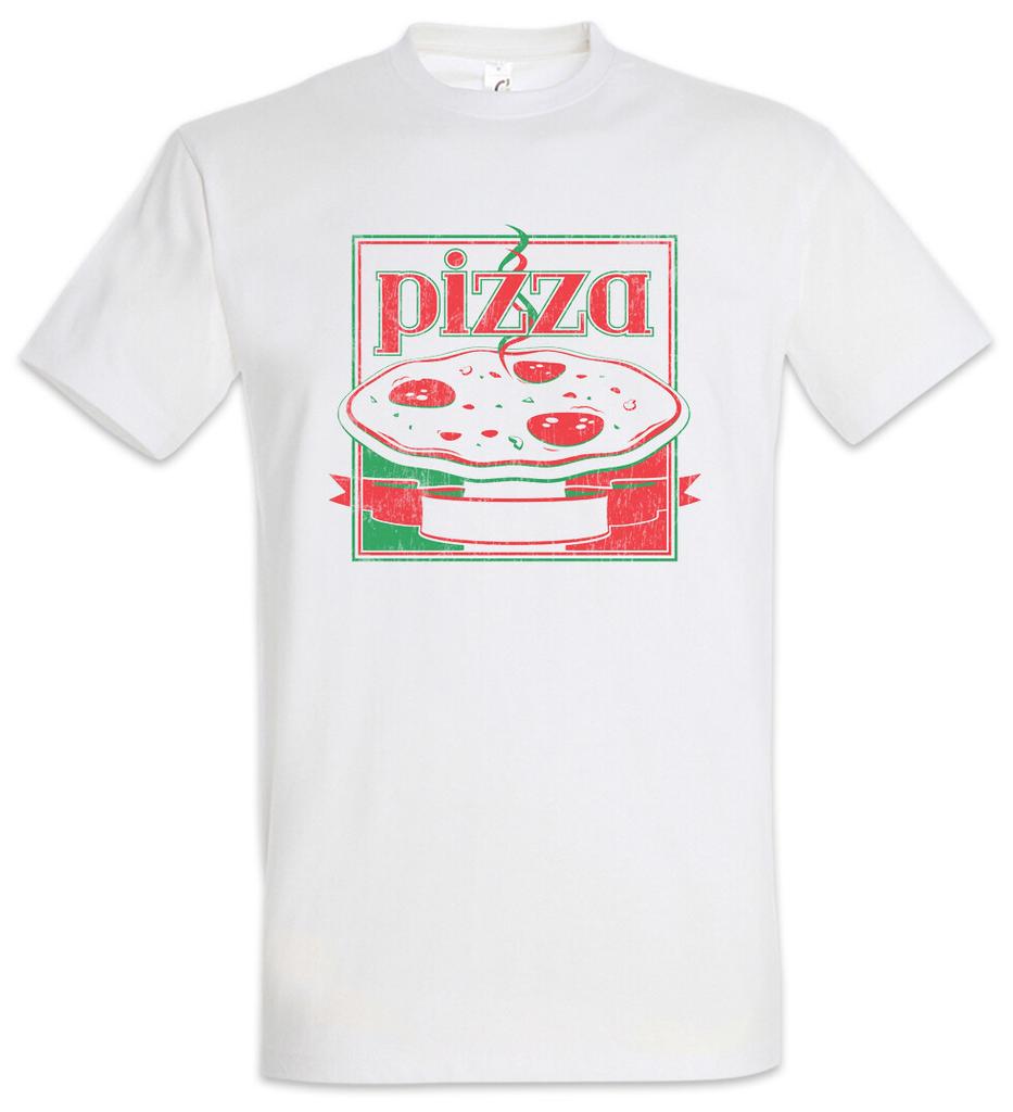 Pizza Box III T-Shirt Maker Italia Fun Symbol Sign Logo Fire Pizzeria Italian