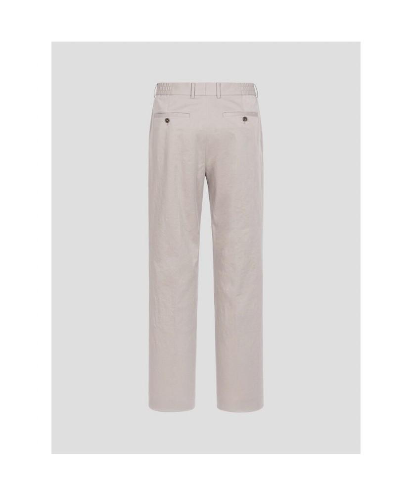 GLXY (GALAXY LIFESTYLE) Glxy [Galaxy Lifestyle][Sanmu Clothing] Stretch Commuter Chino Pants Beige