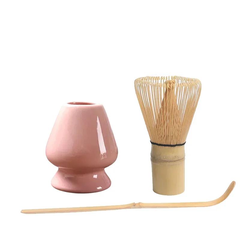 1/3/5 buc Bol Japonez Ceramic Roz Lucios pentru Matcha Tel pentru Ceai Matcha Chawan Suport Chasen Linguriță Site Cană Set Cadou pentru Ceremonie