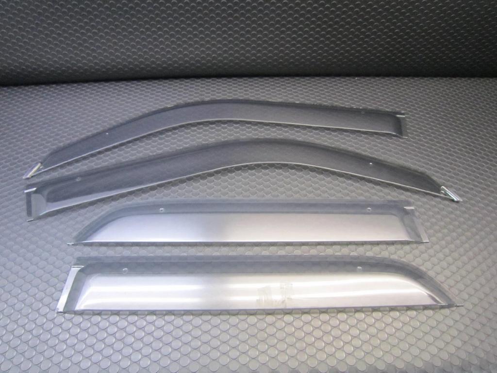 BRIGHTZ Premium Side Door Visors with Hardware for Toyota Hilux Surf 180/185 (RZN180/RZN185/VZN180/VZN185/KZN185/KDN185) [INJ-V-039] (Part Number