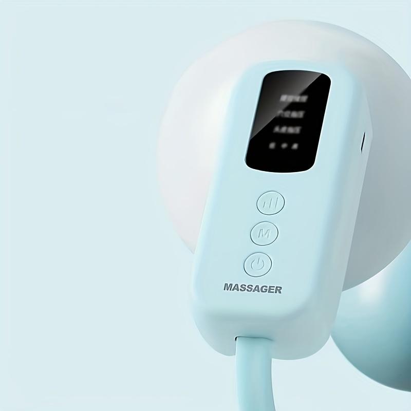 

Воздушно-компрессионный массаж для полного расслабления головы - электрический массажер для кожи головы с функцией прогрева и разминания, идеальный подарок для семьи и родителей