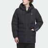 New Adidas Down Jacket Medium Long Men's Black IL8926