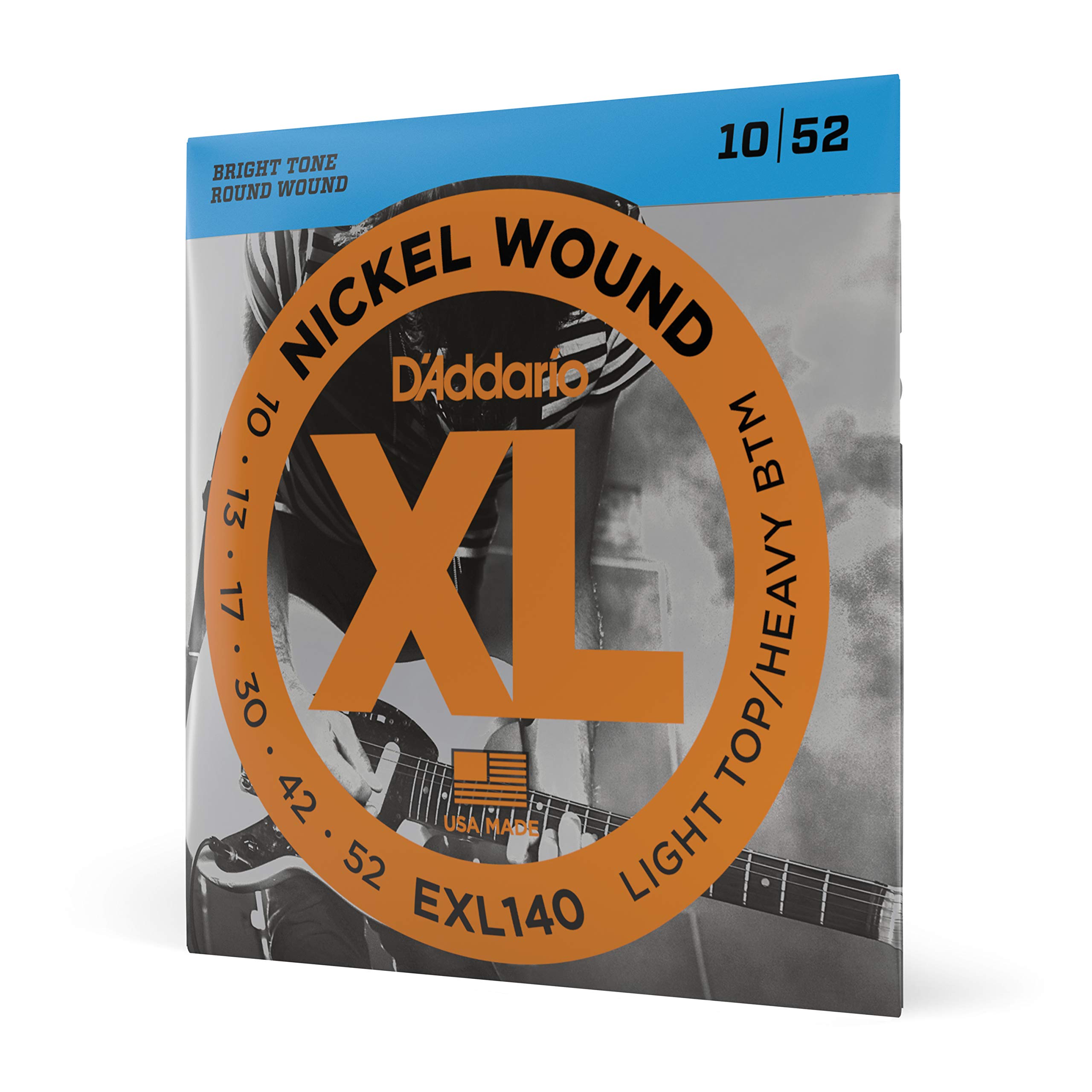 

Струны для электрогитары никель легкий низ EXL140 D Addario верхний/тяжелый .010-.052 []