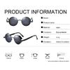 Steampunk Glasses New Fashion Round Sunglasses Europe and The United States Retro Glasses Trend Men and Women Models Sunglasses