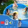 Pool Hose and Pipe Holder for Drainage
