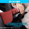 EXCEREY Car Console Box Armrest Armrest Cushion with Tissue Box and Convenient Ergonomic Design for Fatigue Reduction and Long PU Material with