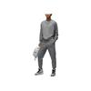 Jordan Brooklyn Fleece FW24 Casual Soft Skin-Friendly Breathable Sports Spliced Sweatshirt Men sweatshirt Carbon-Gray FV7296-091