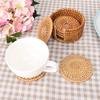 Dioche Home Decor, Coasters 6 Pieces Drink Coasters Coaster for Restaurant, Family Dinner